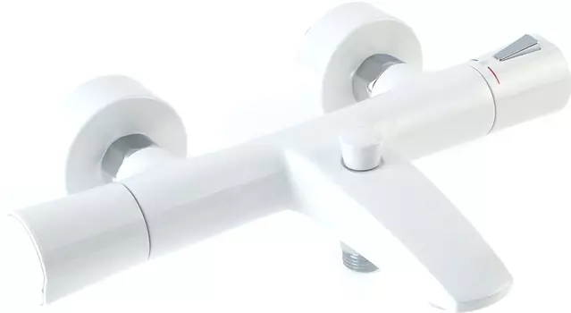 Смеситель для ванны Kludi белый, хром (351019138)