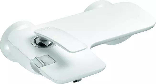 Смеситель для ванны с душем Kludi Balance 524459175 белый, хром