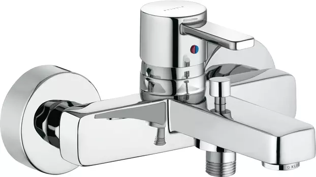 Смеситель для ванны с душем Kludi Zenta 386700575 хром