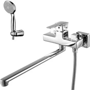Смеситель с длинным изливом для ванны Lemark Basis LM3617C