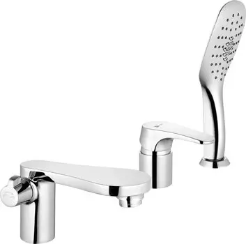 Смеситель на борт ванны Lemark Shift LM4347C хром