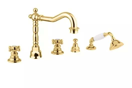 Смеситель для ванны Migliore Arcadia золото (ML ARC-8380 DO)