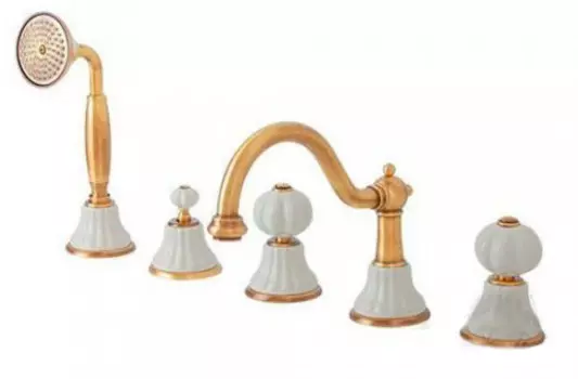 Смеситель для ванны Migliore Olivia золото (ML OLV-5880 BI DO)