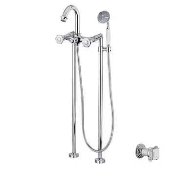 Смеситель напольный для ванны Cezares Aphrodite хром