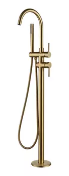 Смеситель для ванны Напольный Grocenberg GB900MG Матовый золото