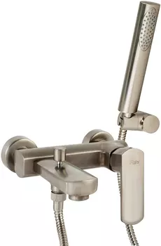 Смеситель для ванны Paini OVO хром матовый (86PW105)