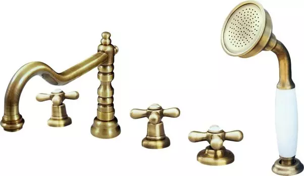 Смеситель для ванны Rav Slezak бронза (MK164.5PSM)