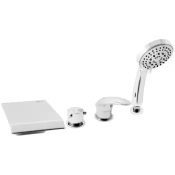 Смеситель на борт ванны Rav Slezak Dunai D473.5P хром