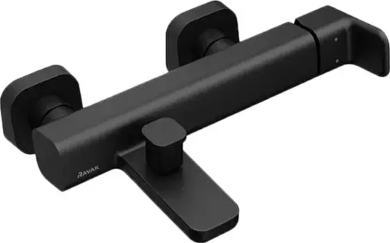 Смеситель для ванны Ravak 10° черный матовый (X070152)