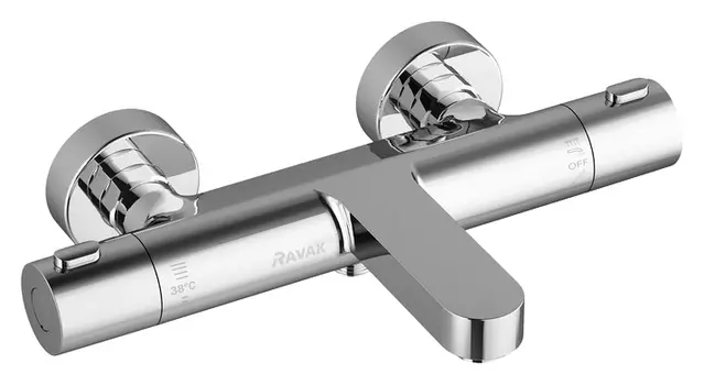 Смеситель для ванны с душем Ravak Termo X070097 термостатический хром