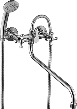 Смеситель для ванны Rossinka G02-84 универсальный хром