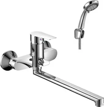 Смеситель с длинным изливом для ванны Rossinka S S35-33