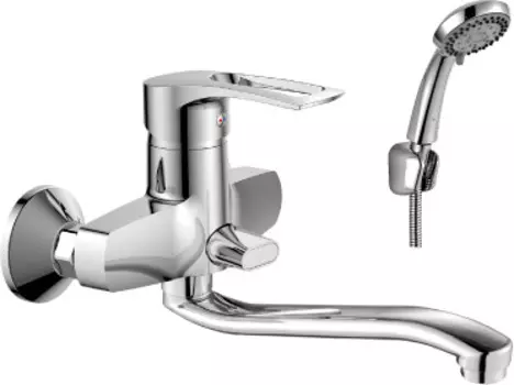 Смеситель для ванны Rossinka T40-34 универсальный хром