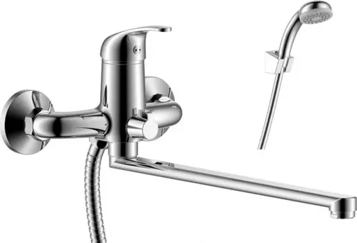 Смеситель с длинным изливом для ванны Rossinka Y Y35-32