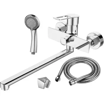Смеситель для ванны с душем Agger Brave хром глянцевый