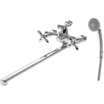 Смеситель с длинным изливом для ванны Agger Retro A1921100