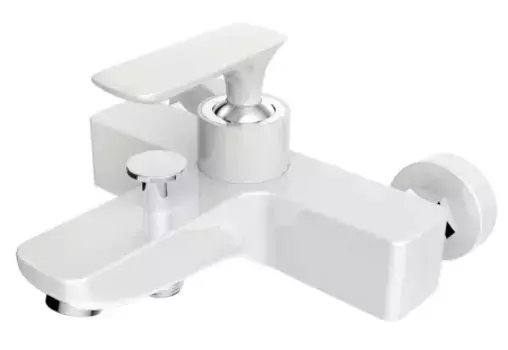 Смеситель для ванны с душем AltroBagno Aperto 0208 Bi белый