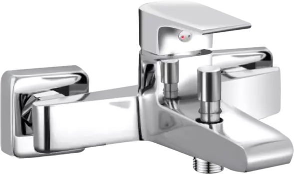 Смеситель для ванны с душем AQUAme Prato AQMP6122 хром