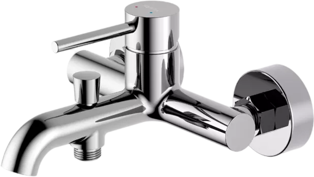 Смеситель для ванны с душем AQUATEK Европа AQ1340CR хром