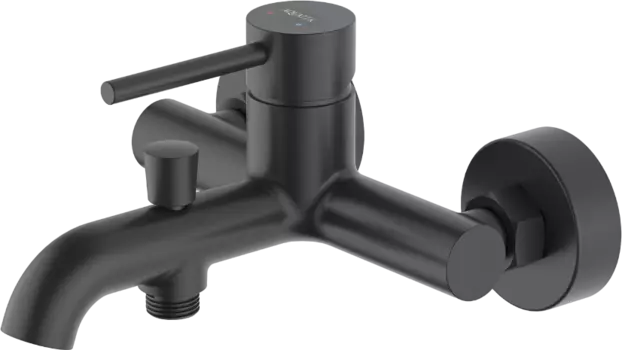 Смеситель для ванны с душем AQUATEK Европа AQ1340MB матовый черный