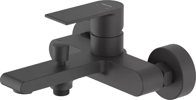 Смеситель для ванны с душем AQUATEK Лира AQ1440MB матовый черный