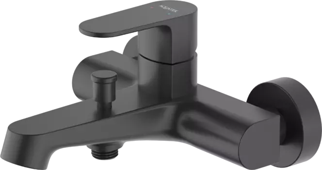 Смеситель для ванны с душем AQUATEK Оберон AQ1240MB матовый черный