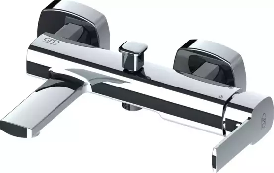Смеситель для ванны GPD Pedra MBB160 хром