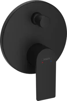 Смеситель для ванны с душем Hansgrohe Rebris E черный матовый