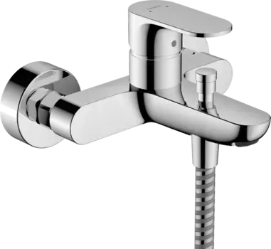 Смеситель для ванны с душем Hansgrohe Rebris S хром