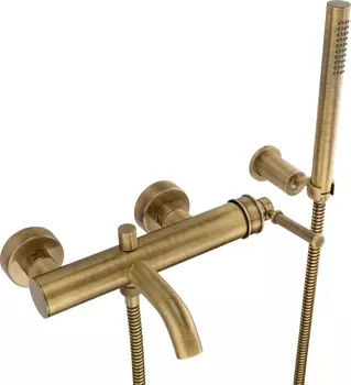 Смеситель для ванны с душем Migliore Ermitage Mini 30186 бронза