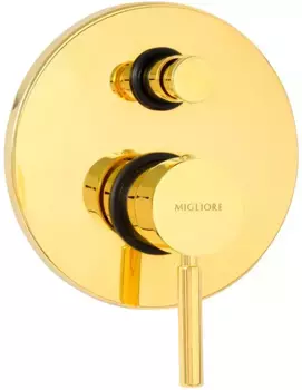 Смеситель для ванны с душем Migliore Fortis золото (27986)