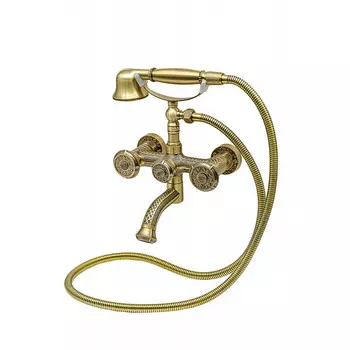 Смеситель для ванны с душем MILACIO Almeria, бронза (MC.301.BR)
