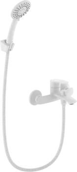 Смеситель для ванны с душем Milardo Rora RORWT00M02 белый