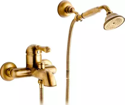 Смеситель для ванны с душем Nicolazzi Classica Lusso 3401BZ75 бронза