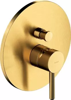 Смеситель для ванны с душем Omnires Y брашированное золото