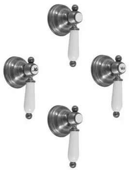 Смеситель для ванны с душем Rav Slezak Morava retro хром