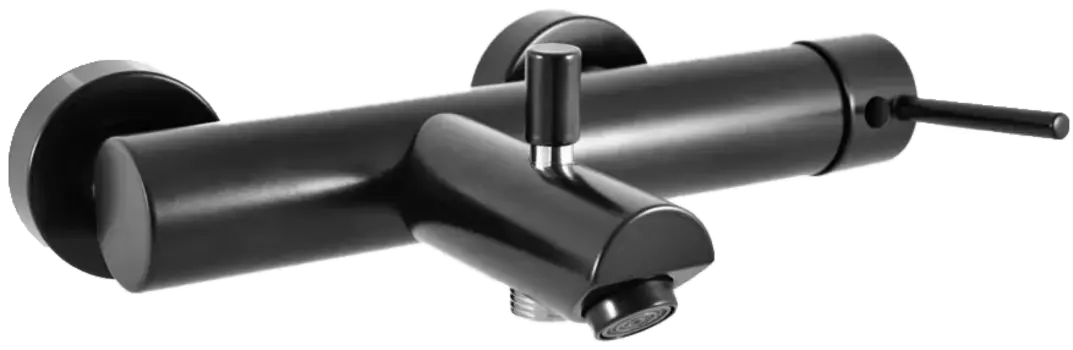 Смеситель для ванны с душем Rav Slezak Seina черный матовый