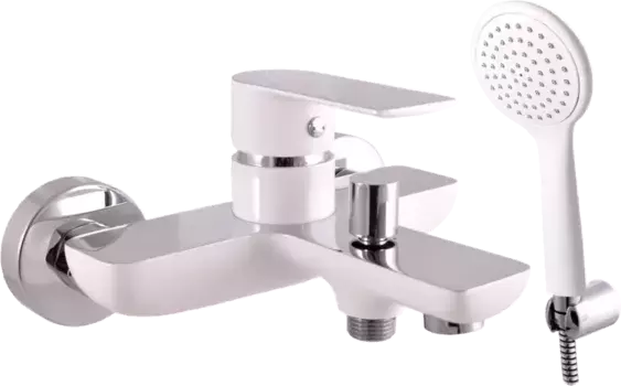 Смеситель для ванны с душем Rav Slezak Vltava белый - хром