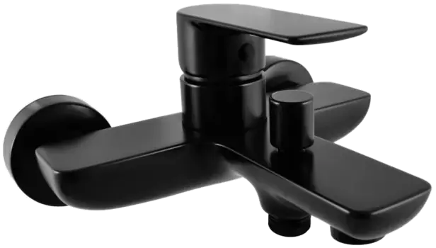 Смеситель для ванны с душем Rav Slezak Vltava черный матовый