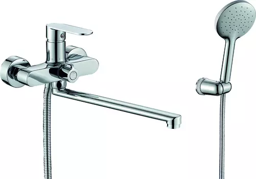 Смеситель с длинным изливом для ванны Rush Luson LU1630-51