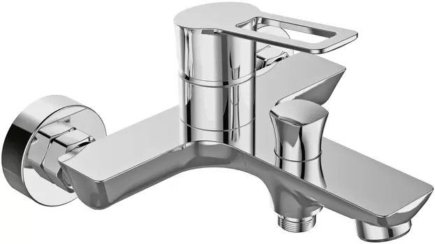 Смеситель для ванны с душем STWORKI Флом FL-02cr