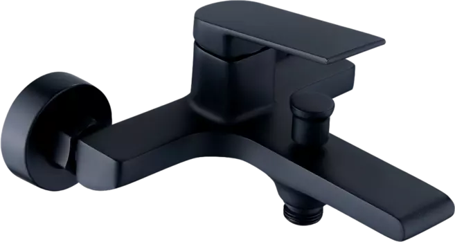 Смеситель для ванны с душем STWORKI Хаммель ХАМ-06b черный