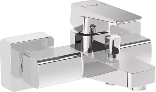 Смеситель для ванны с душем VitrA Root Square хром