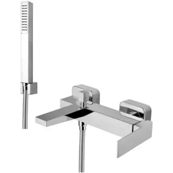 Смеситель для ванны с душем Webert Pegaso хром