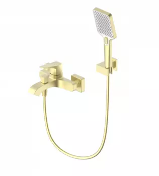 Смеситель для ванны с душем Wonzon & Woghand WW-88037072-BG брашированное золото