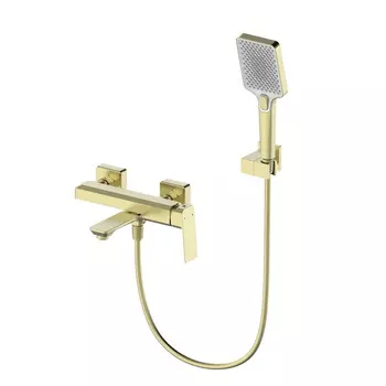 Смеситель для ванны с душем Wonzon & Woghand WW-88639011-BG брашированное золото