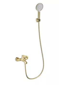 Смеситель для ванны с душем Wonzon & Woghand WW-AE3204-BG брашированное золото
