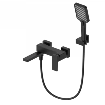 Смеситель для ванны с душем Wonzon & Woghand WW-88037068-MB матовый черный