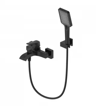 Смеситель для ванны с душем Wonzon & Woghand WW-88037072-MB матовый черный