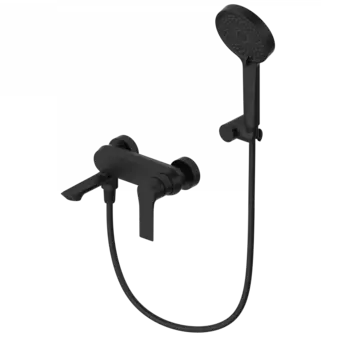 Смеситель для ванны с душем Wonzon & Woghand WW-88037079-MB матовый черный